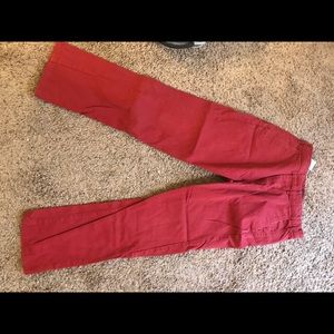 Men’s Levi Strauss red pants